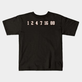 Flyers Retired Numbers Kids T-Shirt